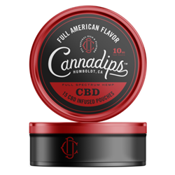 Cannadips CBD American Red Pouches
