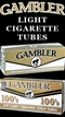 Gambler Light Cigarette Tubes